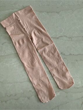 Blush Pink Seamless Tights